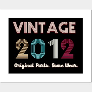 Vintage 2012 Original Parts. Some Ware Posters and Art